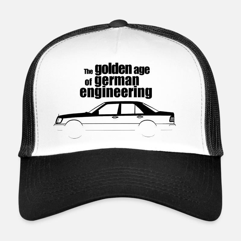Golden Age of German Engineering Oldtimer Vintage Trucker Cap