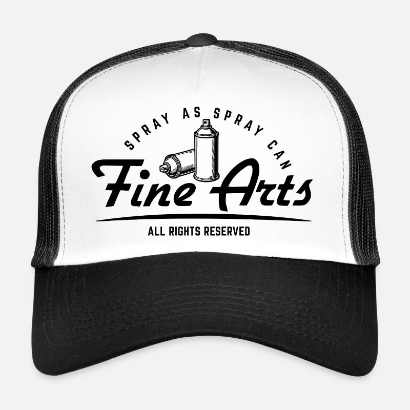 Spray as spray can - Fine Arts Trucker Cap