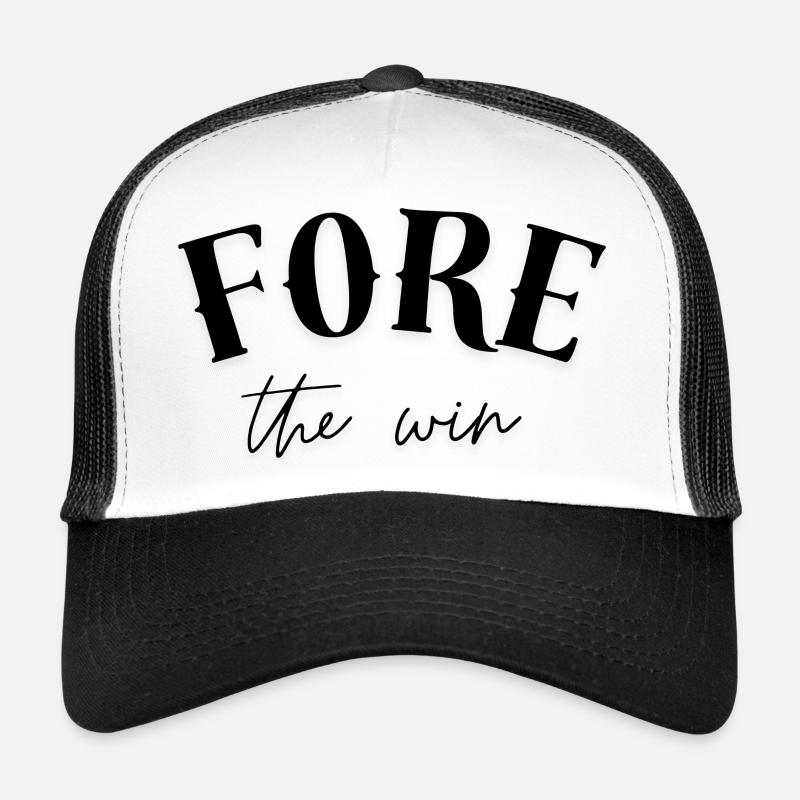 Den Sieg vorbereiten - Trucker Cap - Weiß/Schwarz