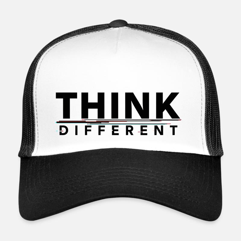 Befähigung von Think Different Motivationsdesign Trucker Cap