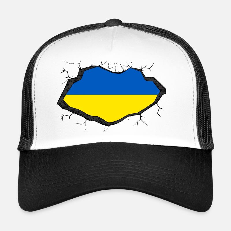 Ukrainian flag Trucker Cap