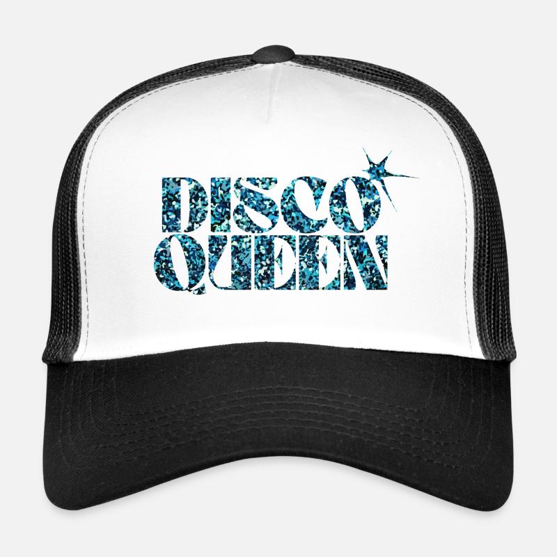 Disco Glitter Bulle Design graphique Casquette trucker 