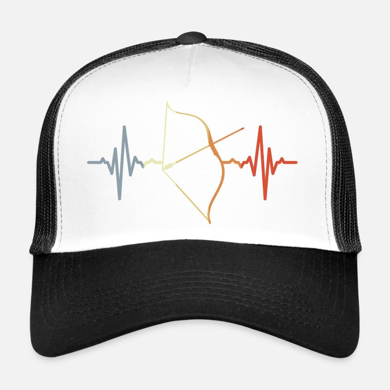 Cardiogramme d’arc composite Casquette trucker 