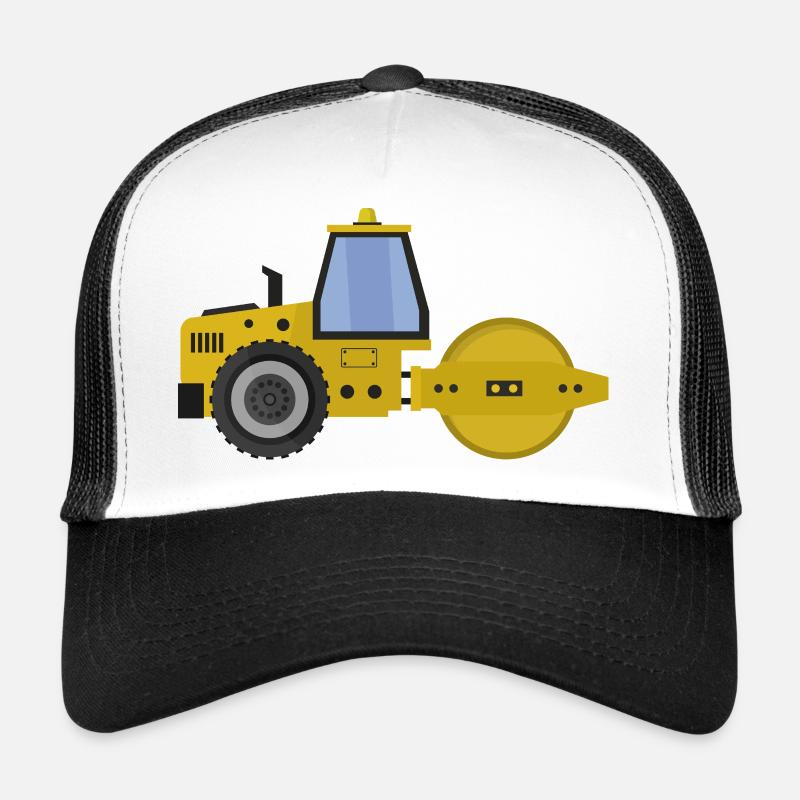 Rouleau compresseur Casquette trucker 