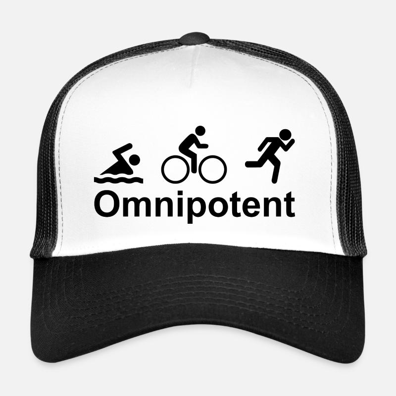 Omnipotent - Casquette trucker - blanc/noir
