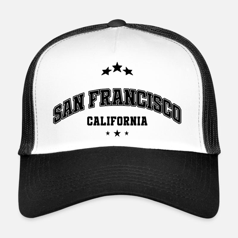 San Francisco Arc Lettering Trucker Cap