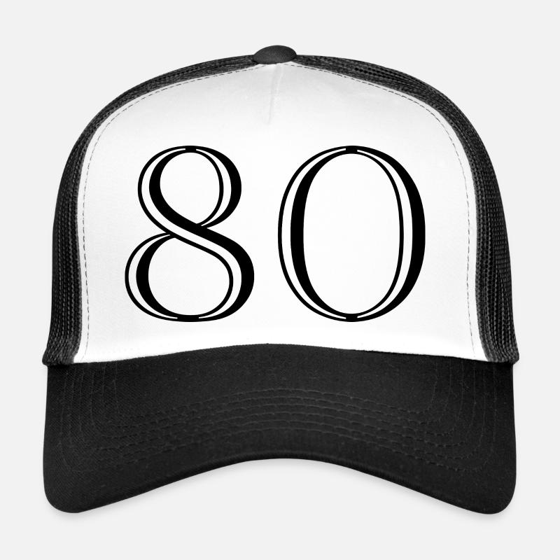80. 80 YEARS. 80th ANNIVERSARY. 80 YEARS ANNIVERSARY. Trucker Cap