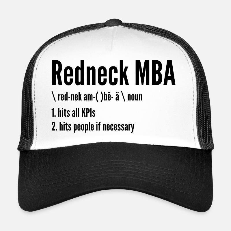 Redneck MBA Casquette trucker 