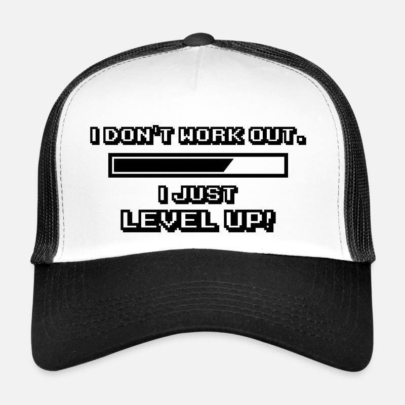 No Workout, Level Up Trucker Cap