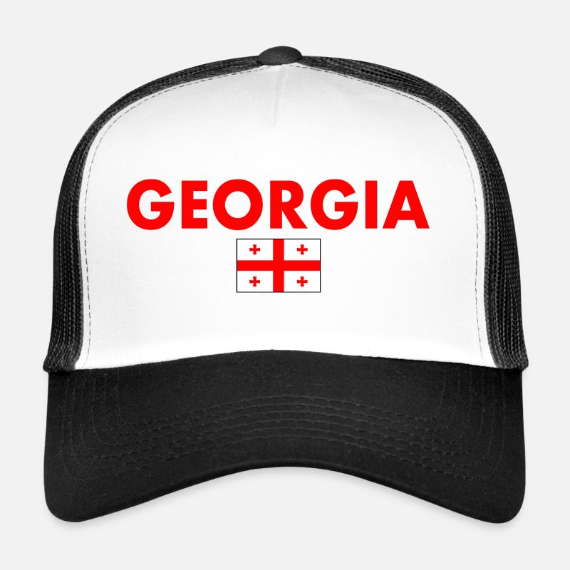 Georgia - Trucker Cap - Weiß/Schwarz