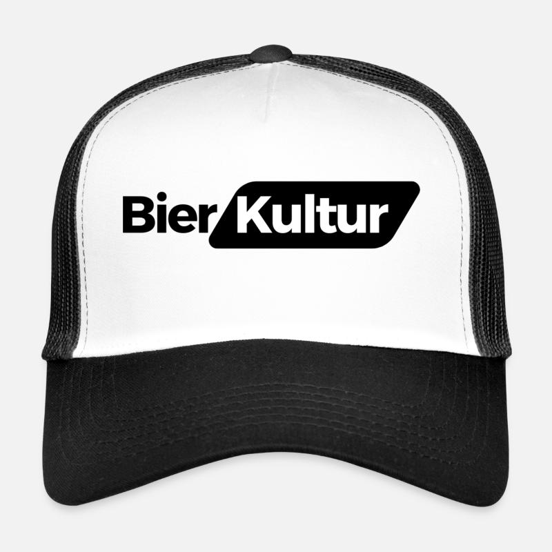 Bierkultur black & white Trucker Cap