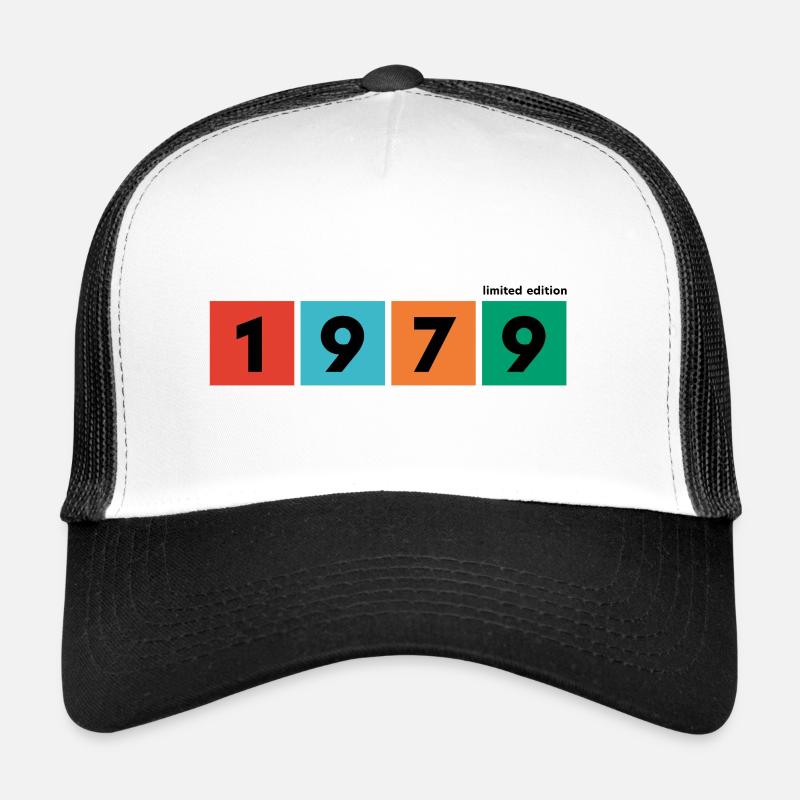 Édition limitée 1979 - Casquette trucker  - blanc/noir