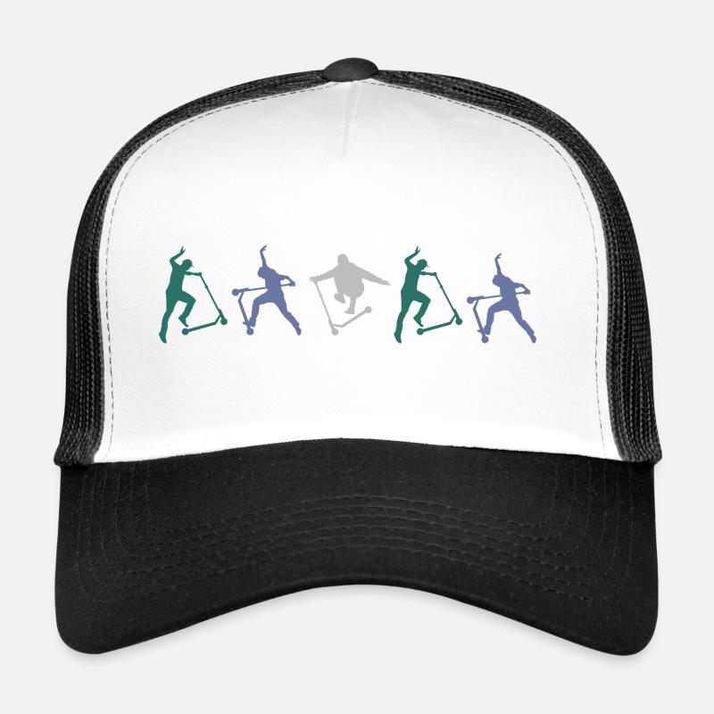 Cascade Scooter Scooter Scooter E-Scooter Pro Casquette trucker 