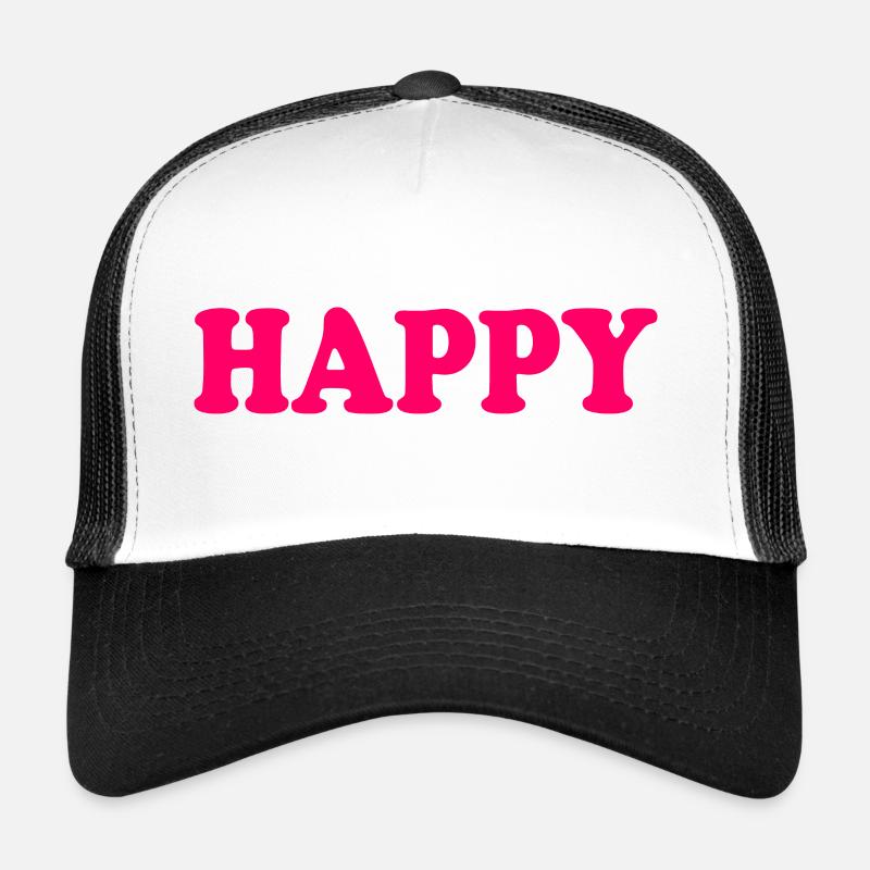 Happy Casquette trucker 
