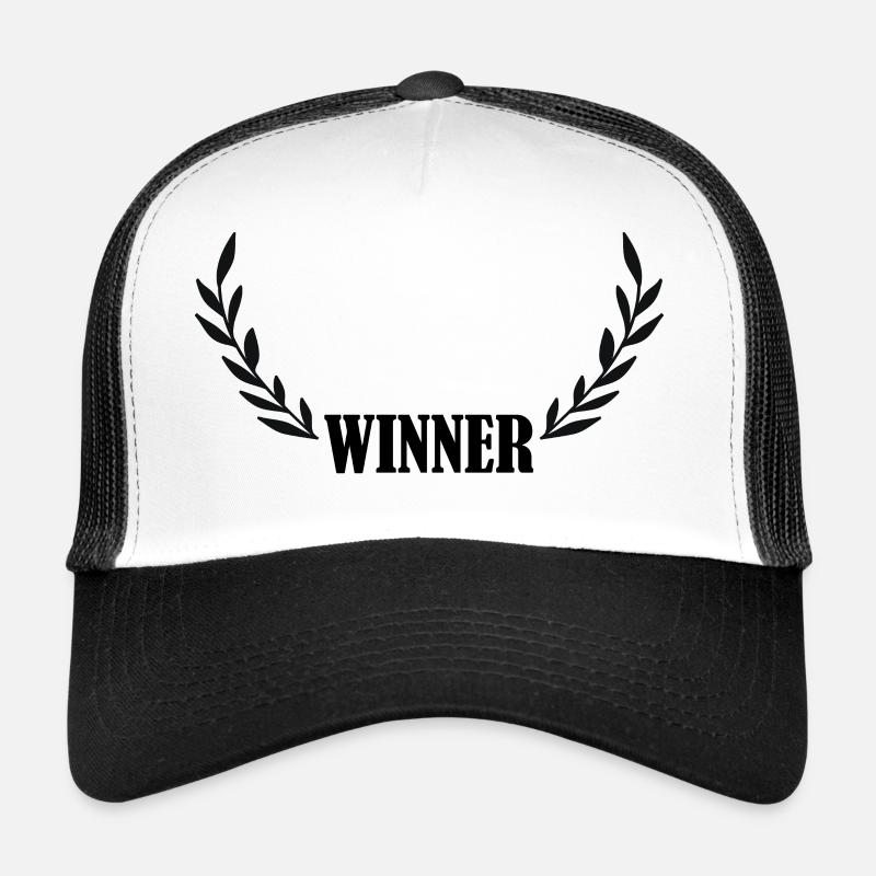Winner Gift Winner - Trucker Cap - white/black