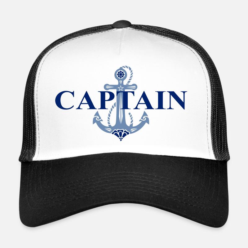 Anker, Captain, First Mate, Segeln, passendes Paar Trucker Cap