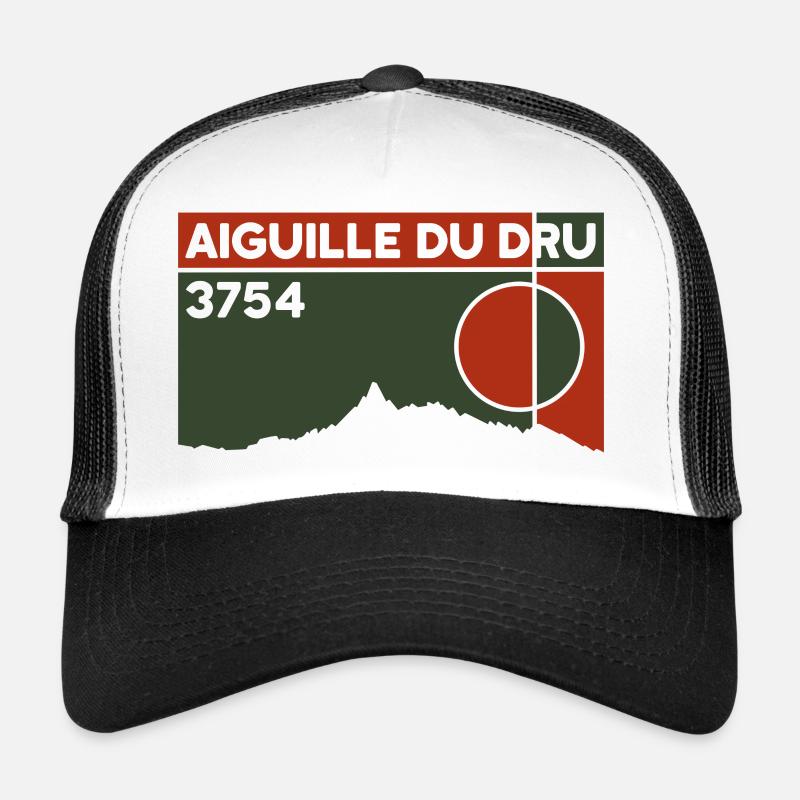 Ascension du massif de l’Aiguille du Dru Mont Blanc Casquette trucker 