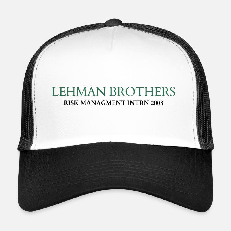 Lehman Brothers Risk Management Intern 2008 Trucker Cap