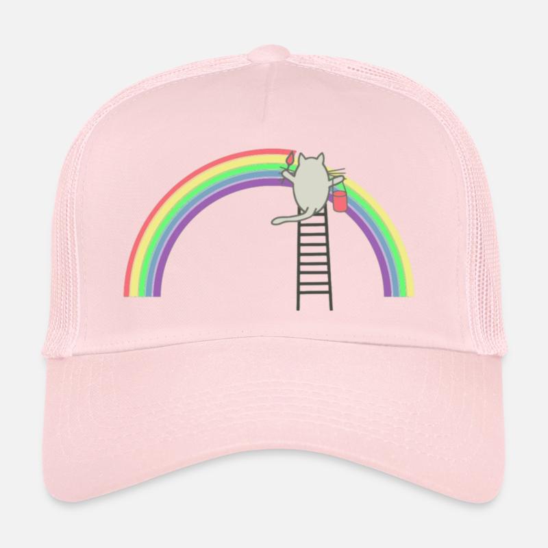 Rainbow Trucker Cap