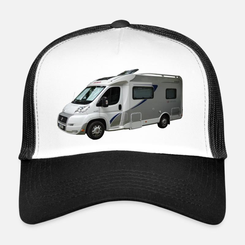 camper - Trucker Cap - white/black