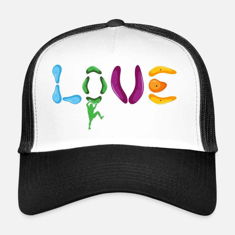 bouldern boulderfelsen freiklettern boulderliebe Trucker Cap