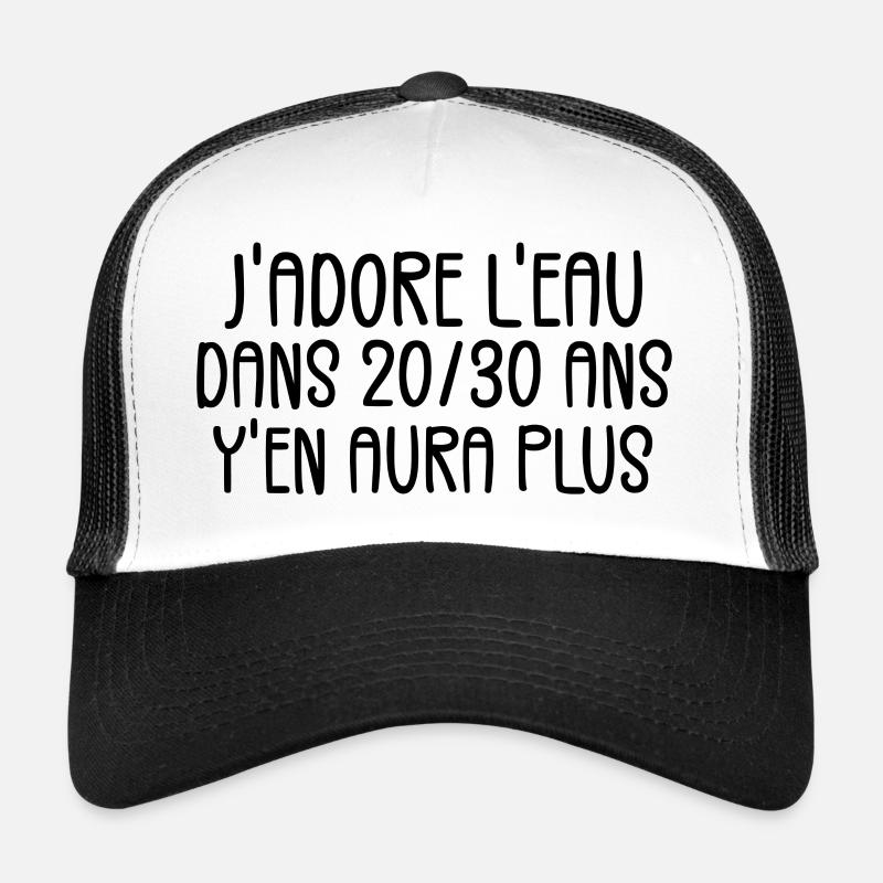 J'adore L'eau Mais... Casquette trucker 
