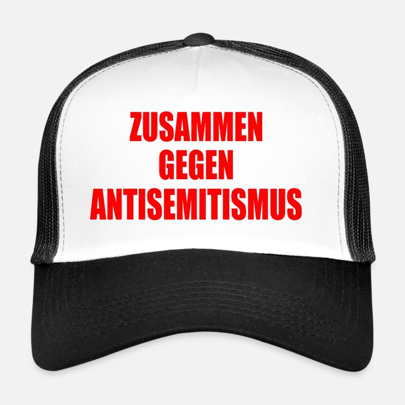 zusammen gegen antisemitismus Trucker Cap