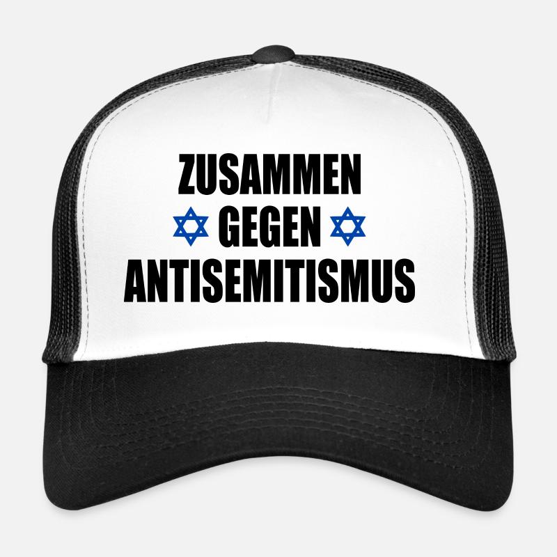 zusammen gegen antisemitismus Trucker Cap