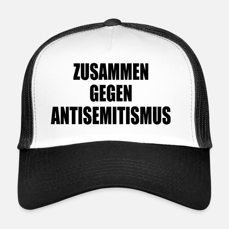 zusammen gegen antisemitismus Trucker Cap