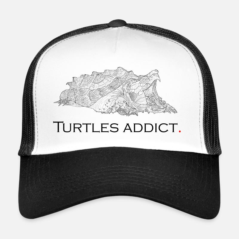Turtles addict - Trucker Cap - white/black