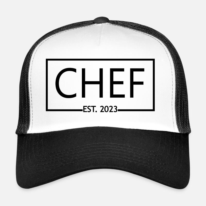Chef Est. 2023 Absolvent Koch Culinary Art Student Trucker Cap