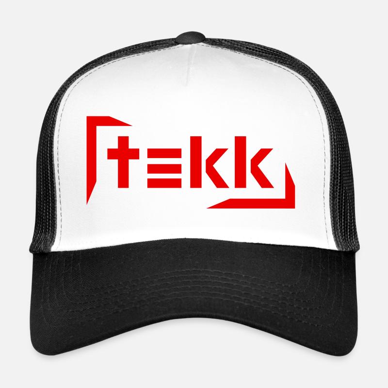 Hardtekk - Tekk - Techno - Lettrage Tekk Casquette trucker 