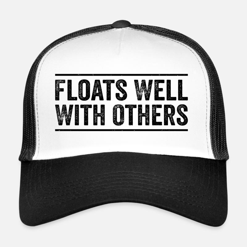 Summer River Floats Well With Others Float Trip Casquette trucker 