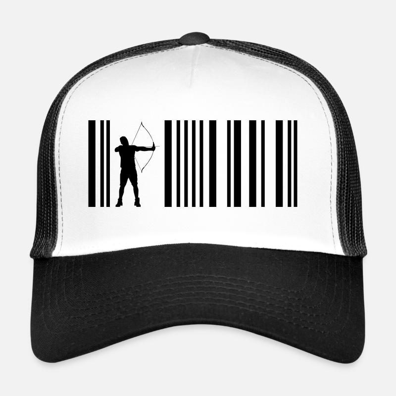 Archery archer with bow and arrow Trucker Cap