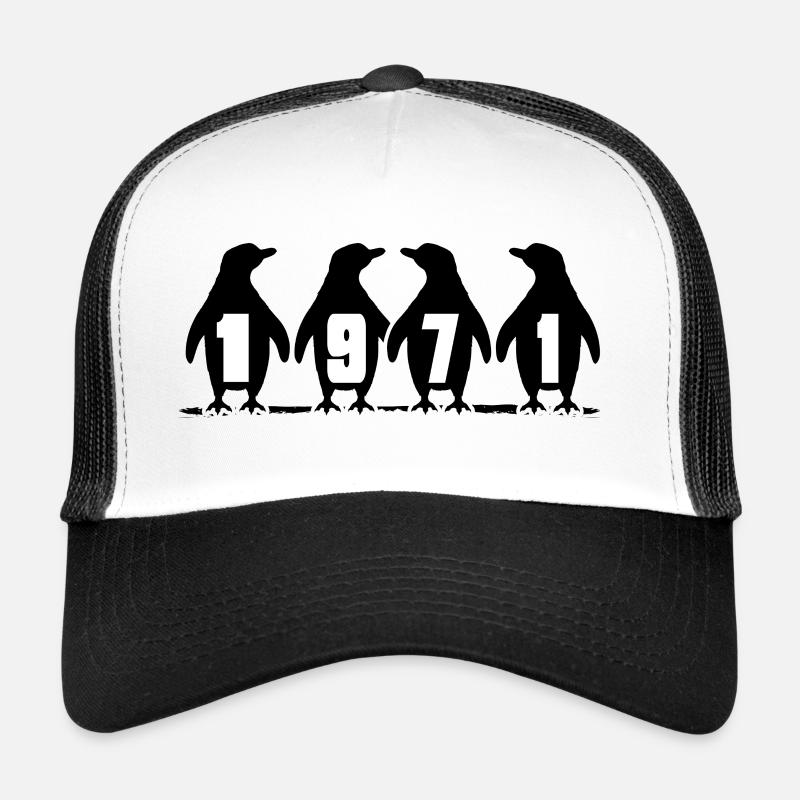 1971 geburtstag eisbader jubiläum winterschwimmer Trucker Cap