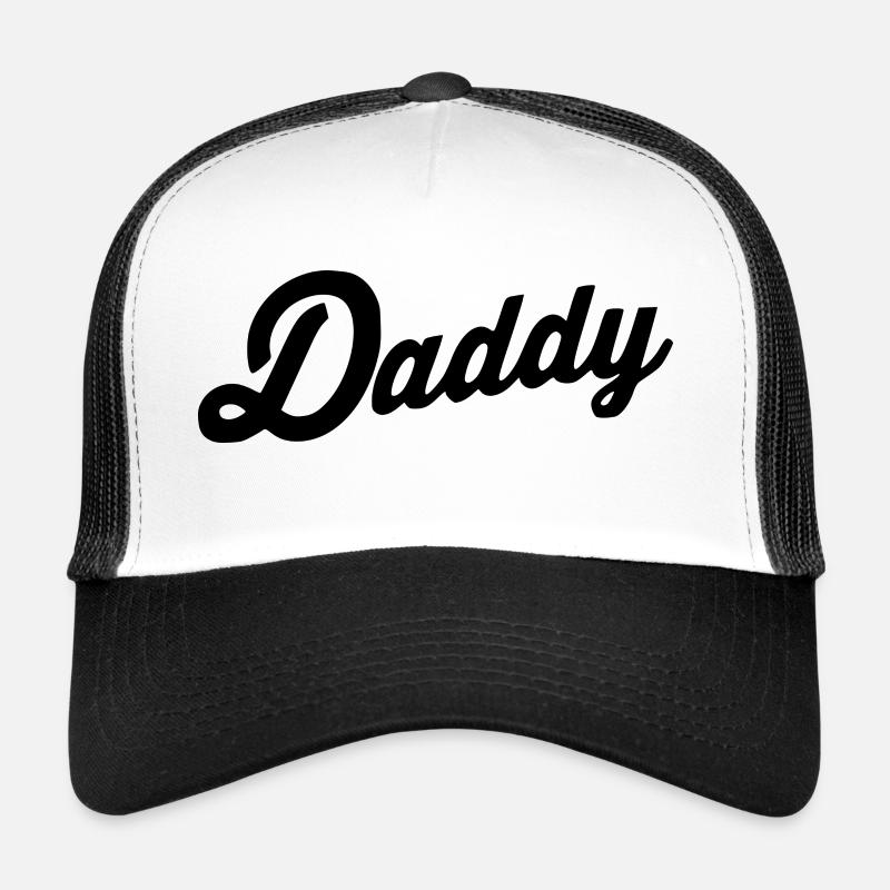 Daddy - Trucker Cap - Weiß/Schwarz