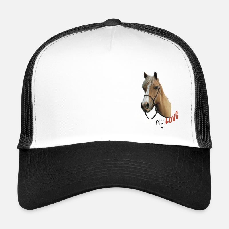 Jeandy - Trucker Cap - Weiß/Schwarz