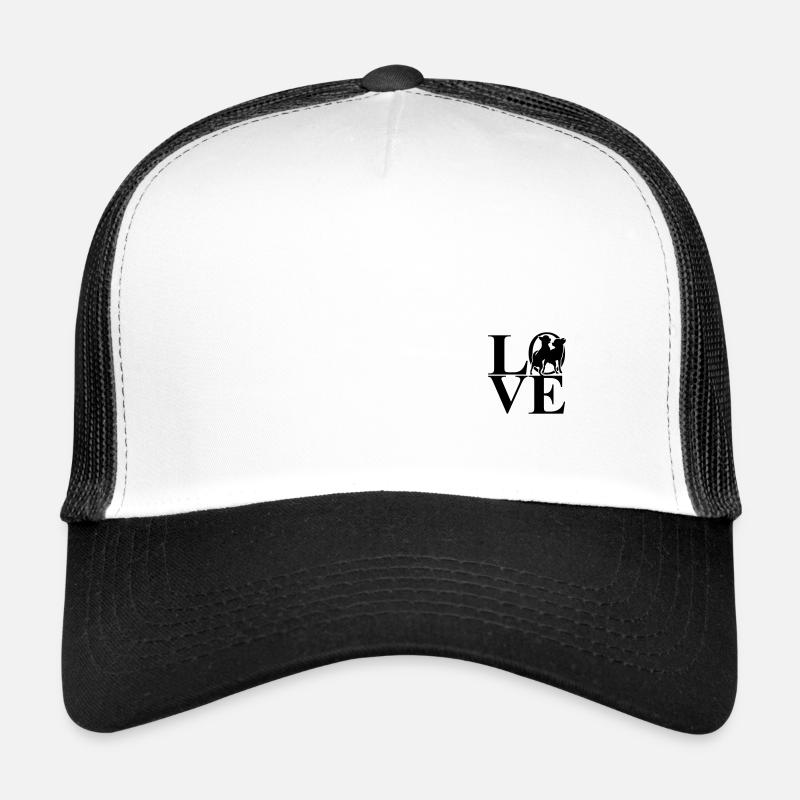 Zwei Chihuahua Love Hundemotiv Trucker Cap