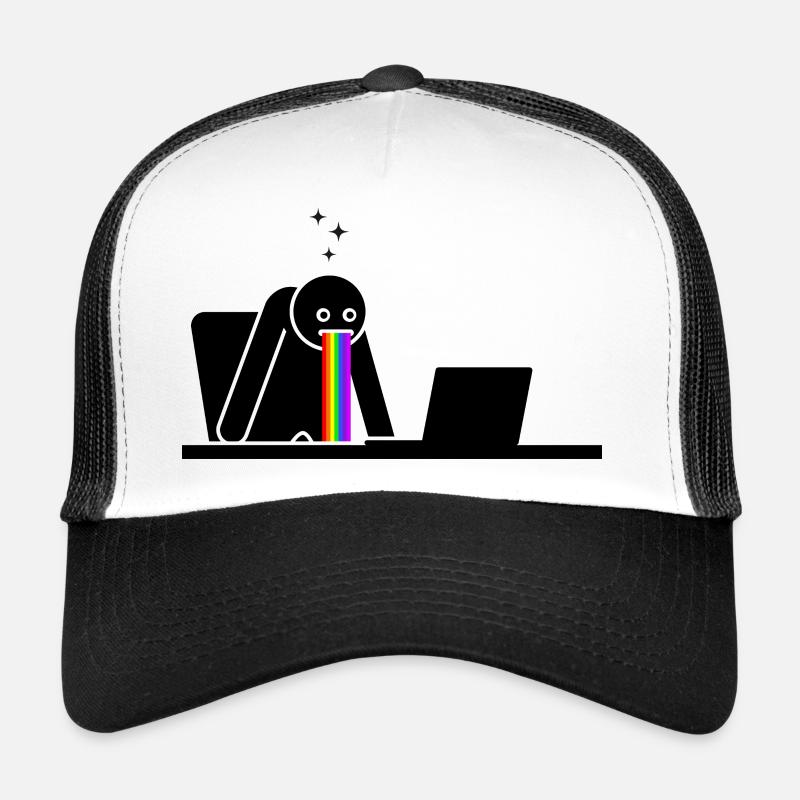 Geek Jackpot Funny Graphic Trucker Cap