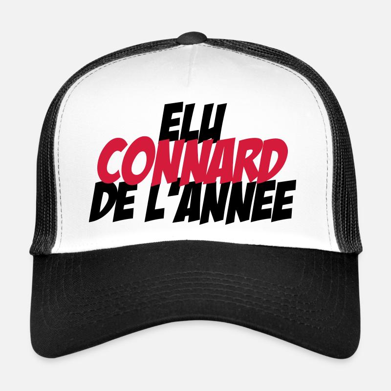 Elu Connard de l'année ! Casquette trucker 