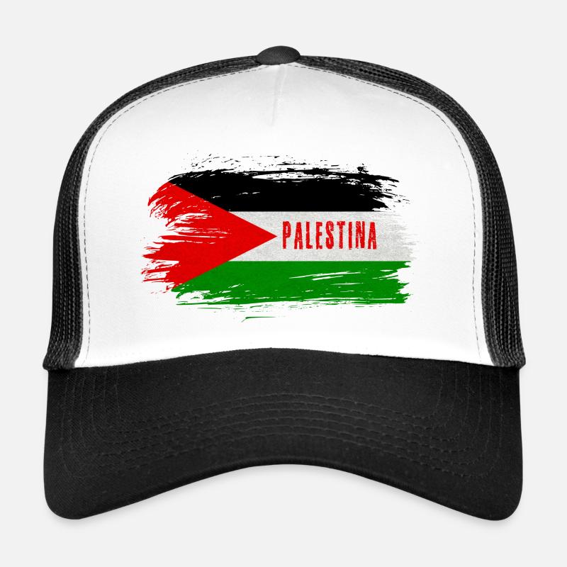 Drapeau de la Palestine / Cadeau Casquette trucker 