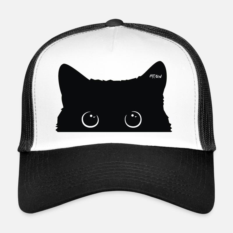 Chat noir Casquette trucker 