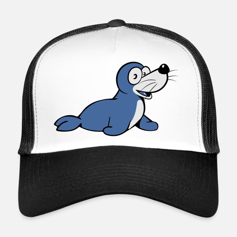 Merlu mer eau suess drôle nager Pacifique Casquette trucker 