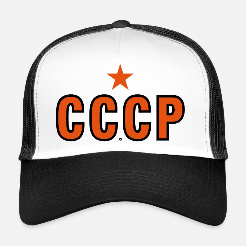 Le Soviet Suprême - Casquette trucker  - blanc/noir
