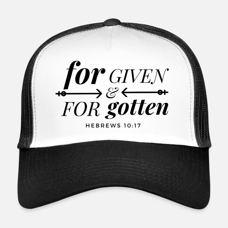 forgiven and forgotten Trucker Cap
