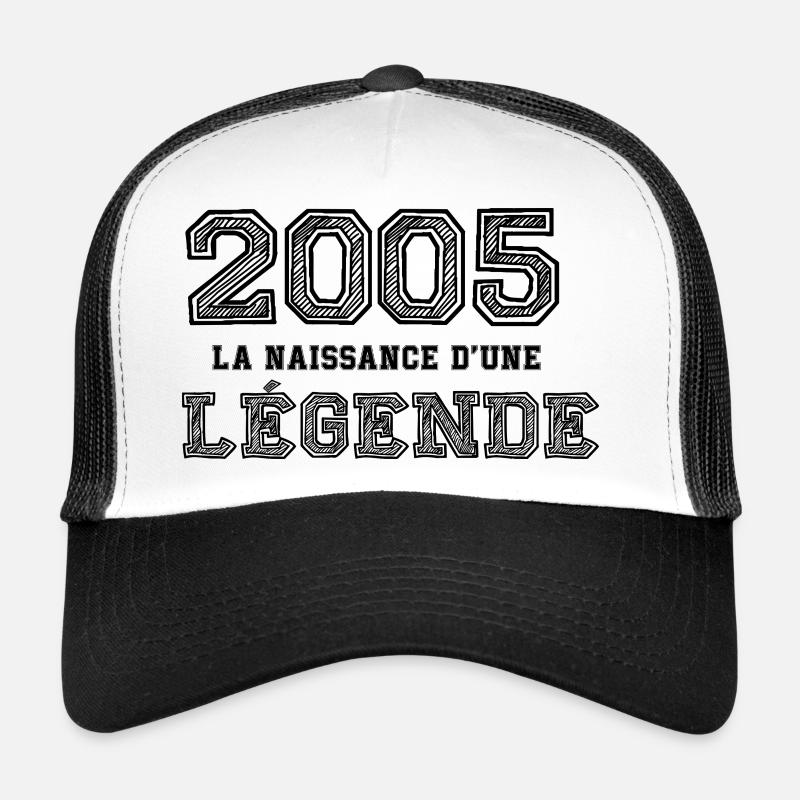 2005 la naissance d'une légende Casquette trucker 