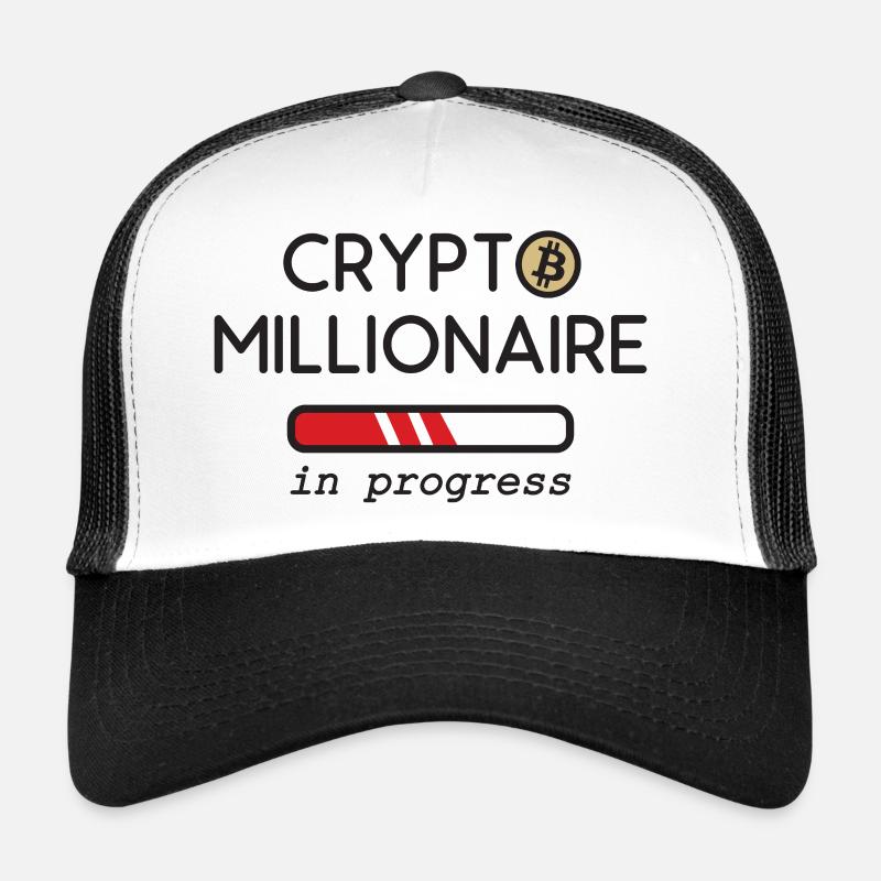 Crypto Millionaire in progress Trucker Cap