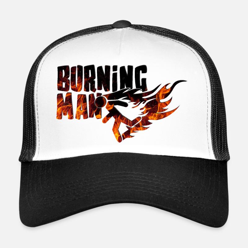 Burning Man Trucker Cap