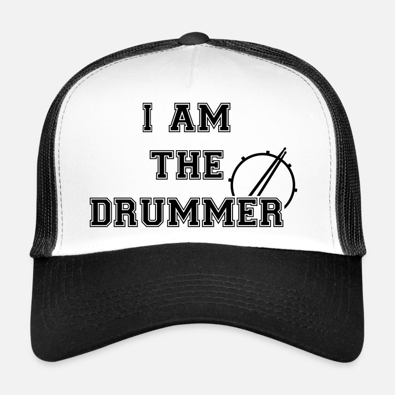 I AM THE DRUMMER Trucker Cap