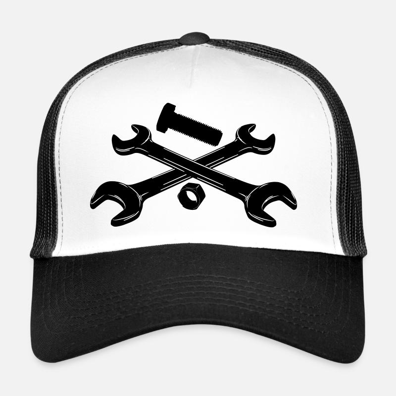 Wrenches bolt and nut Trucker Cap